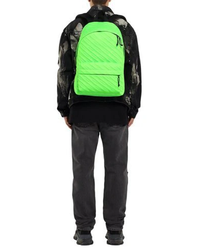 Shop Balenciaga Backpacks & Fanny Packs In Acid Green