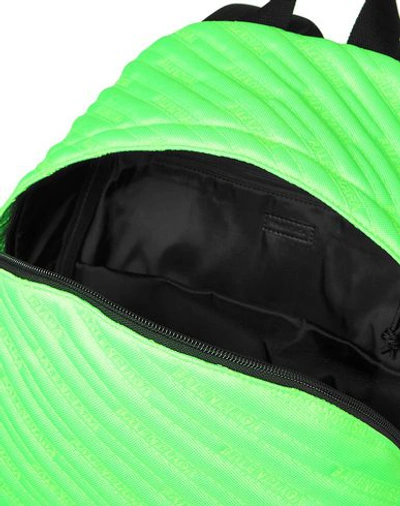 Shop Balenciaga Backpacks & Fanny Packs In Acid Green