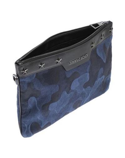 Jimmy Choo Handbag In Dark Blue
