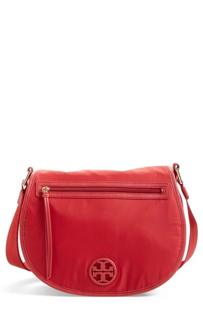 Tory Burch Nylon Messenger Bag In Kir Royale