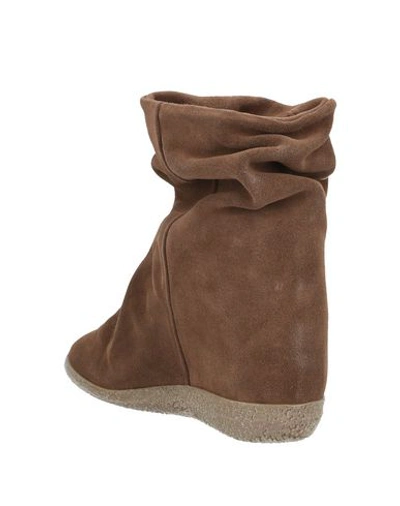 Shop Lemaré Ankle Boots In Brown