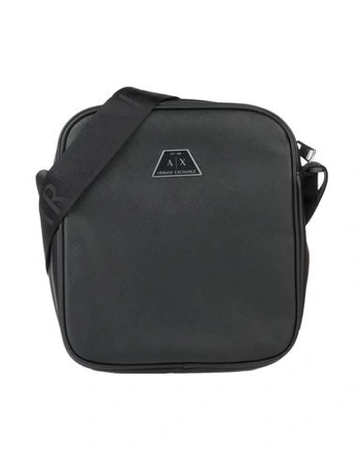 Shop Armani Exchange Cross-body Bags In Black