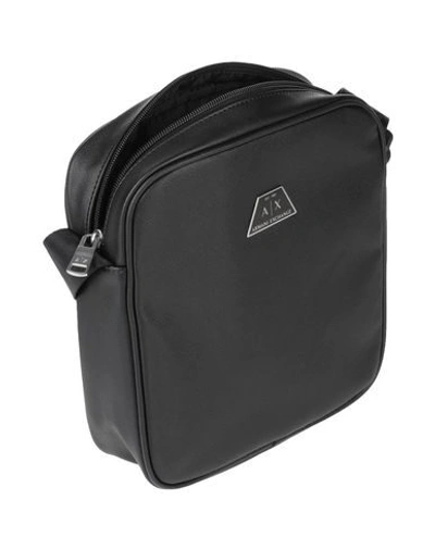 Shop Armani Exchange Cross-body Bags In Black