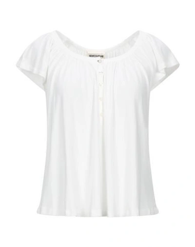 Semicouture T-shirts In White