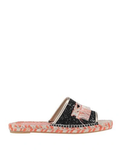 Shop Espadrilles Sandals In Black