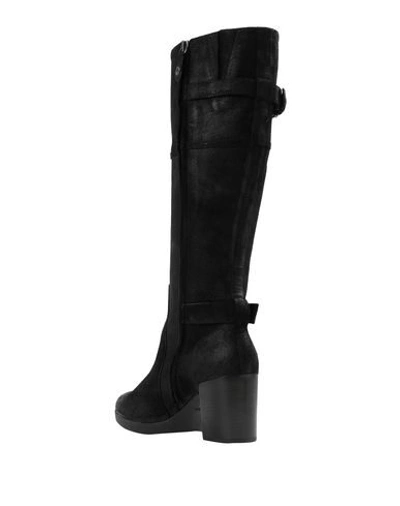 Geox Knee Boots In Black