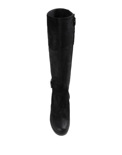 Geox Knee Boots In Black