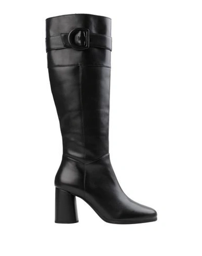 Geox Knee Boots In Black