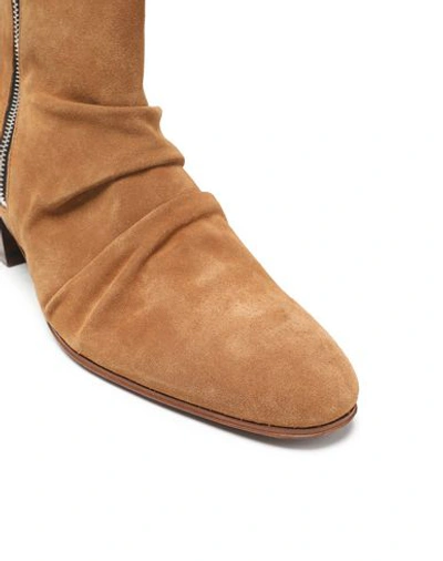 Amiri Ankle Boots In Brown