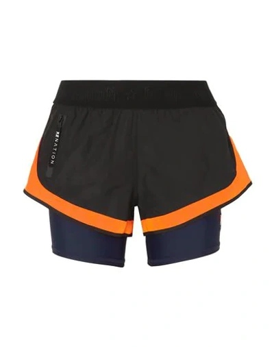 Shop P.e Nation Shorts In Black