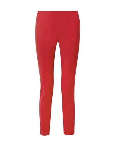 Shop Akris Woman Pants Red Size 10 Cotton, Polyamide, Elastane