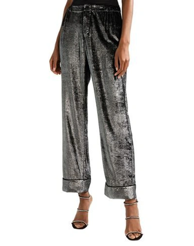 Shop F.r.s For Restless Sleepers F. R.s. For Restless Sleepers Woman Pants Steel Grey Size Xl Viscose, Silk