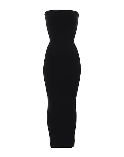Wolford Fatal Cut Out Midi Dress In Black