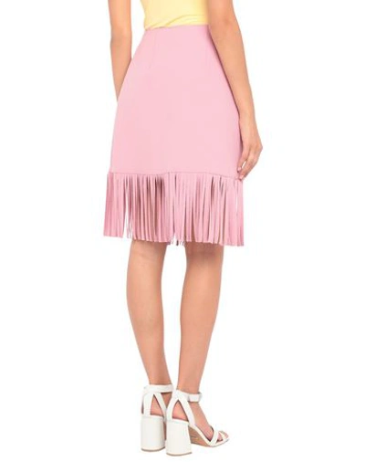 Shop Msgm Mini Skirts In Pink