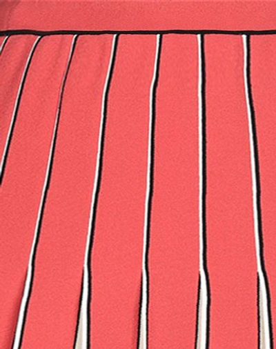 Off-white Swans Collegiate Cheerleader Skirt In Red