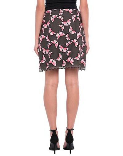 Shop Vivetta Woman Mini Skirt Cocoa Size 6 Polyester In Brown
