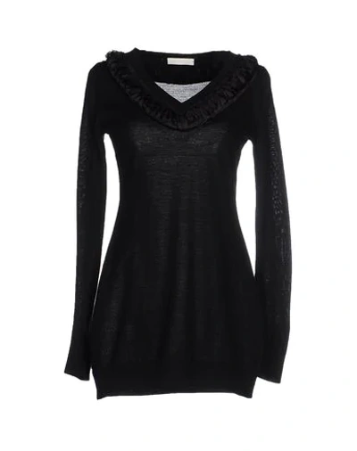 Shop Scervino Street Sweaters In Black
