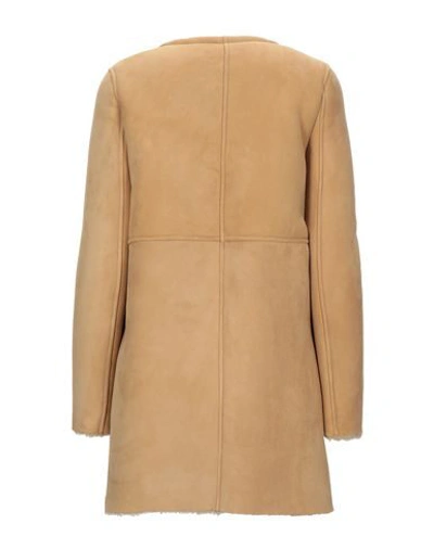 Shop Delan Coats In Camel