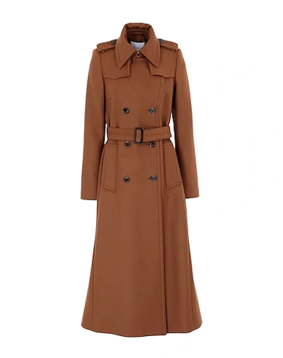 Shop Ivy & Oak Coat In Brown