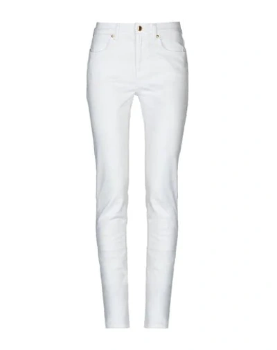 Shop Michael Michael Kors Jeans In White