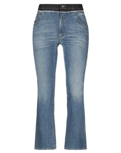 Shop Sportmax Code Jeans In Blue