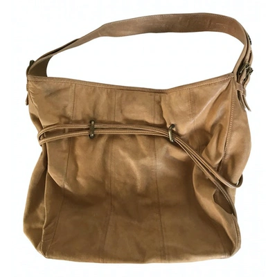 Pre-owned Belstaff Leather Handbag In Brown