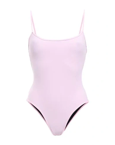 Shop Rochelle Sara One-piece Swimsuits In Pink