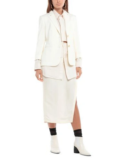 Shop The Row Sartorial Jacket In Ivory