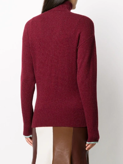 Shop Victoria Beckham Cashmere Sweater In Red