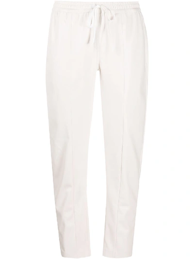 Shop Semicouture Queen Trousers In White