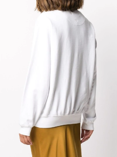 Shop Anine Bing X Terry O'neill Ramona Sweatshirt In White