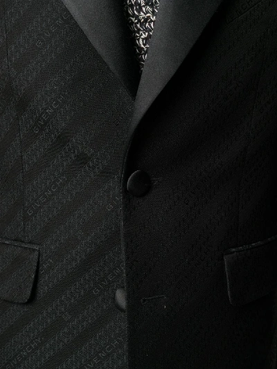Shop Givenchy Cotton Blend Jacket In Black