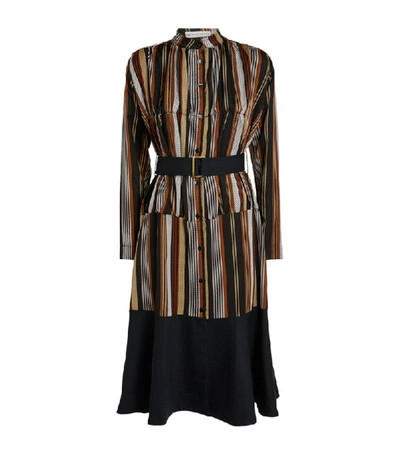 Shop Palmer Harding Palmer//harding Striped Leuca Shirt Dress