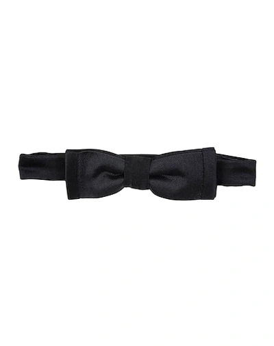Shop Dsquared2 Man Ties & Bow Ties Black Size - Silk