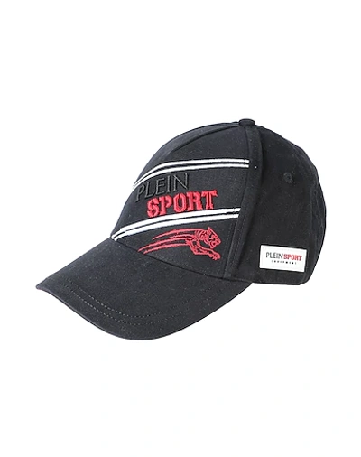 Shop Plein Sport Hats In Black