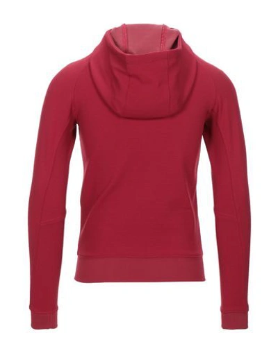 Shop Kaos Hooded Sweatshirt In Brick Red