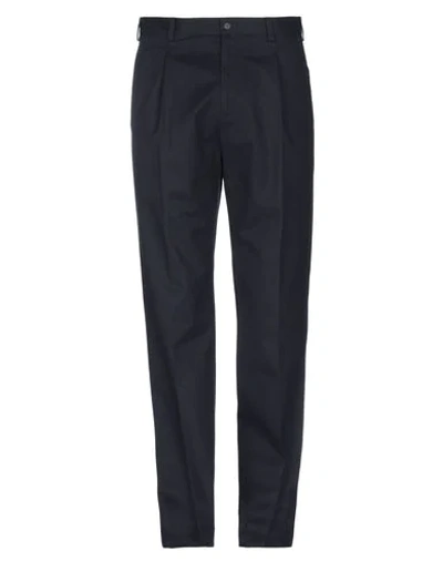 Shop Paul & Shark Casual Pants In Dark Blue