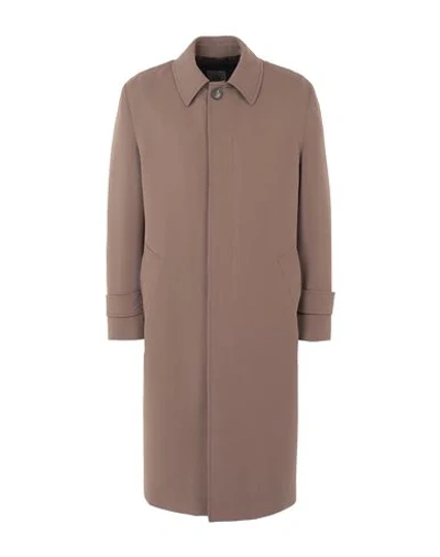 Shop 8 By Yoox Coats In Dove Grey