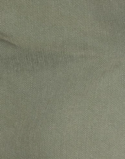 Shop Replay Man Denim Shorts Military Green Size 33 Cotton, Elastane