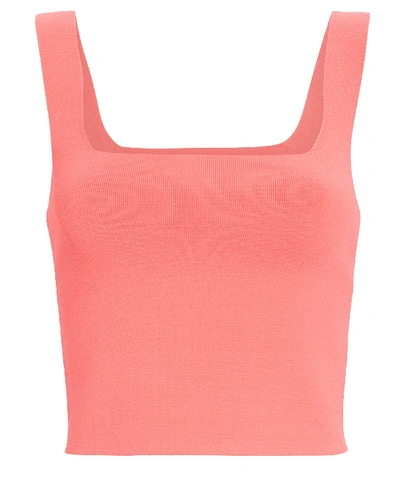 Shop A.l.c Victoria Knit Tank Top In Pink