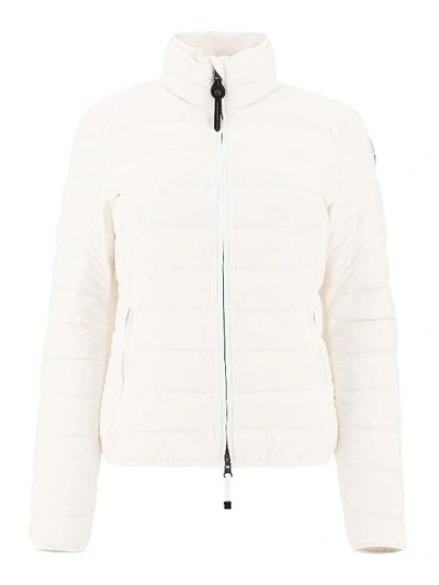 Shop Parajumpers Geena Puffer Jacket In White