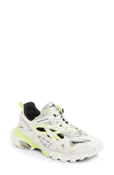 Shop Balenciaga Track 2 Sneaker In White / Yellow