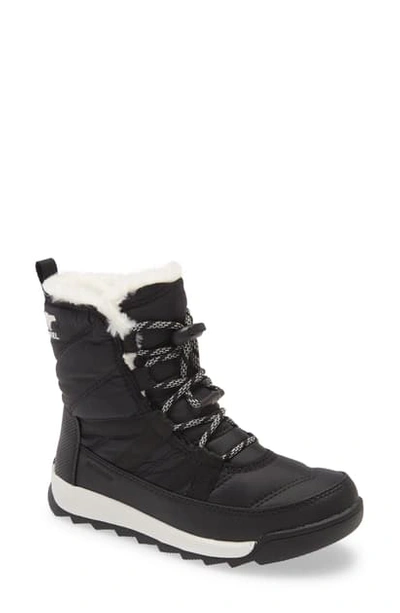 Shop Sorel Whitney(tm) Ii Short Waterproof Insulated Boot In Black/ Black