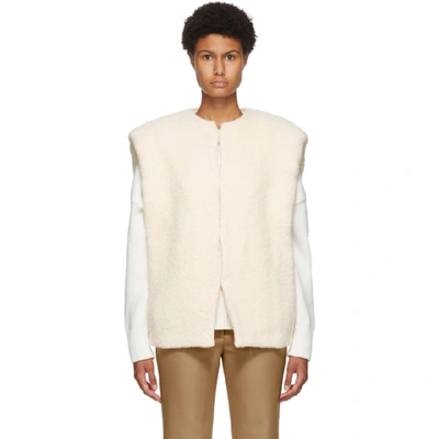 Shop Isabel Marant White Alpaca And Wool Gwendia Vest In 23ec Ecru