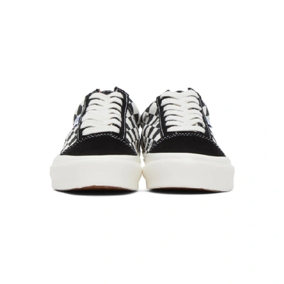 Shop Vans Black And Off-white Checkerboard Ns Og Old Skool Lx Sneakers In Checker Bla