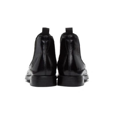 Shop Officine Creative Black Ergosum 3 Chelsea Boots In Nero 1000