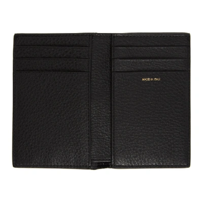 Shop Paul Smith Black Stripe Bifold Card Holder In 78 Black