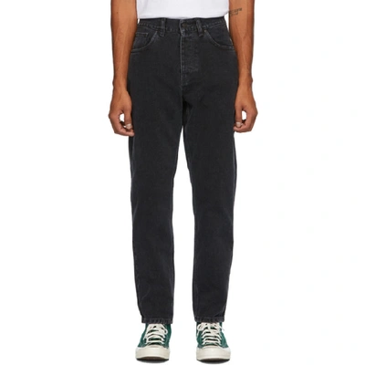 Shop Carhartt Black Newel Jeans In 8906 Black