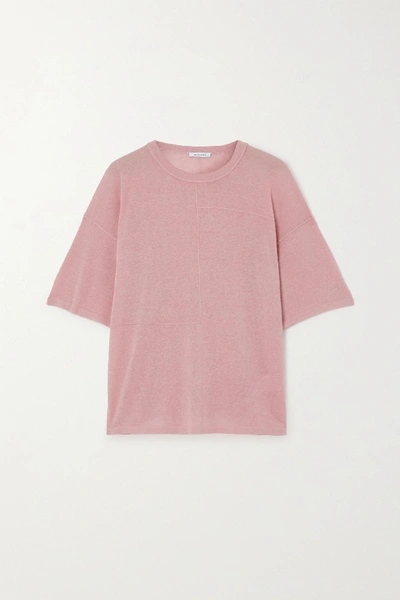 Shop Ninety Percent Organic Hemp-blend T-shirt In Antique Rose
