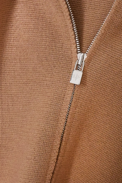 Shop Loro Piana Cashmere And Silk-blend Jacket In Camel